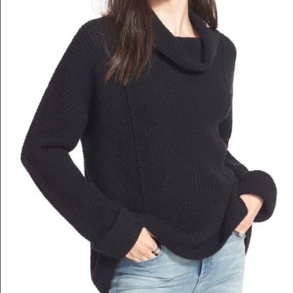 Free People Sweaters - NEW Free People SideWinder Pullover 100% Wool